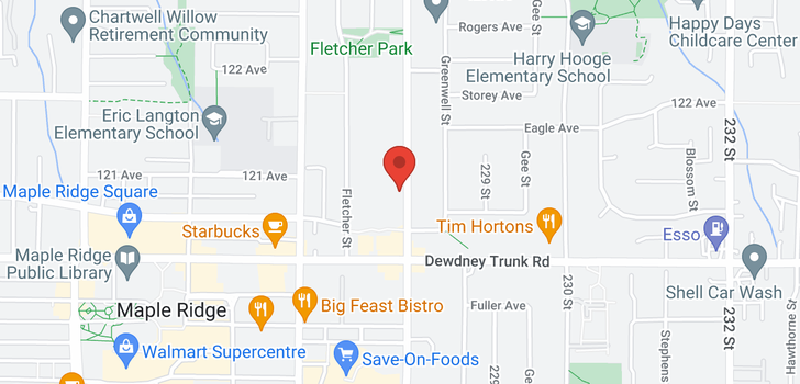 map of 211 12075 228TH STREET